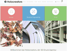 Tablet Screenshot of holocreators.com